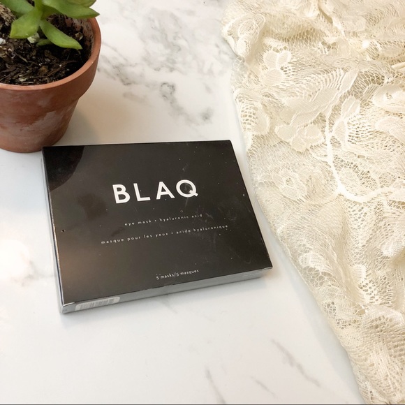 blaq Makeup New Blaq Hyaluronic Acid Eye Mask 5 Pack Poshmark
